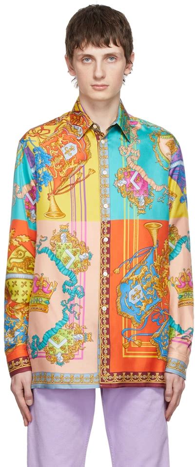 VERSACE Royal Rebellion Silk Shirt 